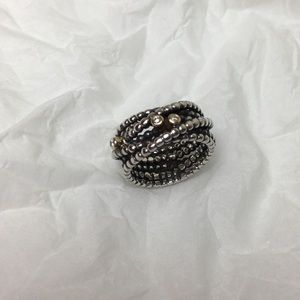 Authentic Retired Pandora Entangled Beauty Ring 50